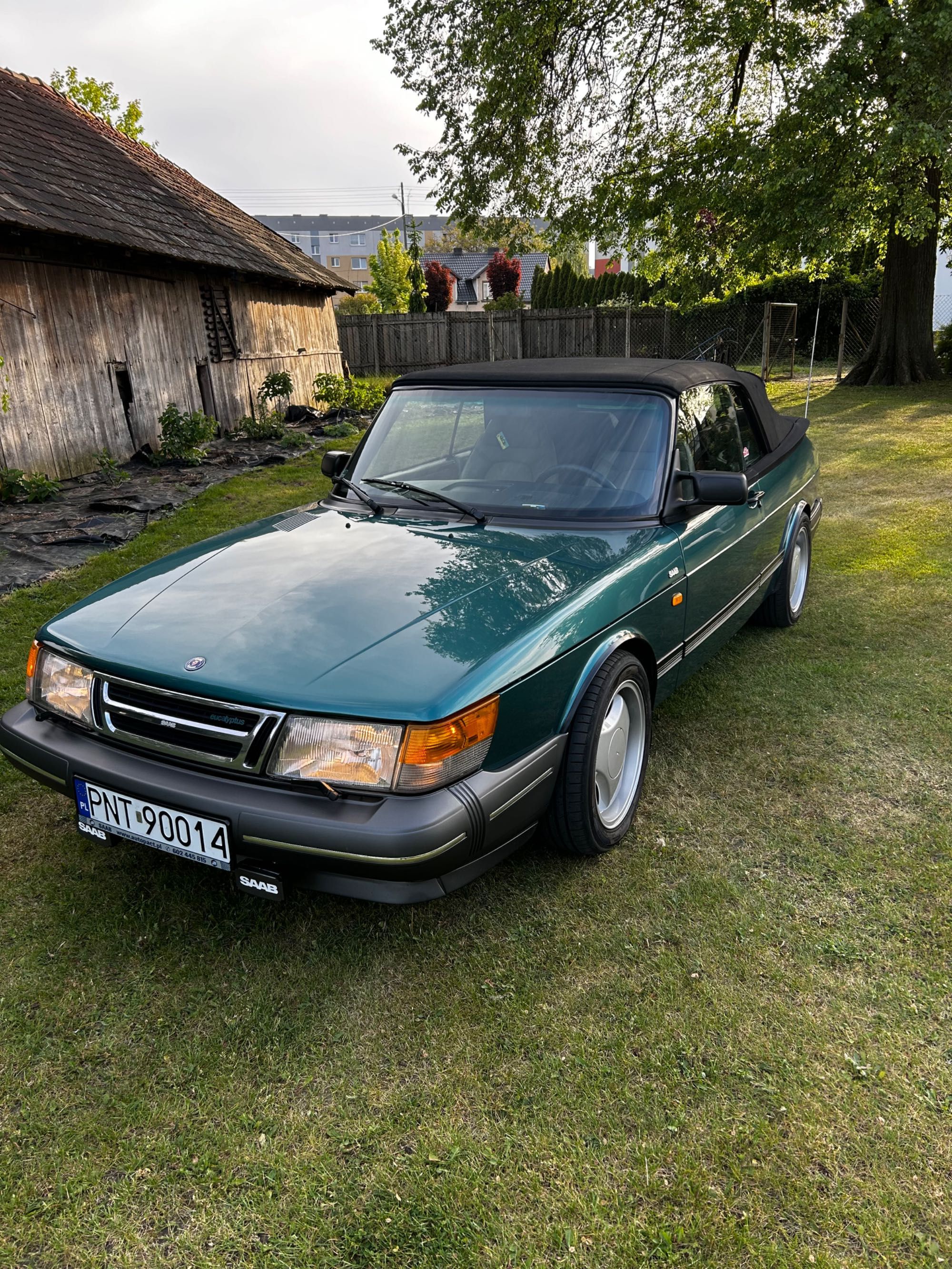 Saab 900 cabrio- silnik 2,1- 1992 rok