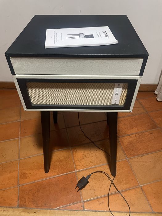 Gira discos (estilo retro)