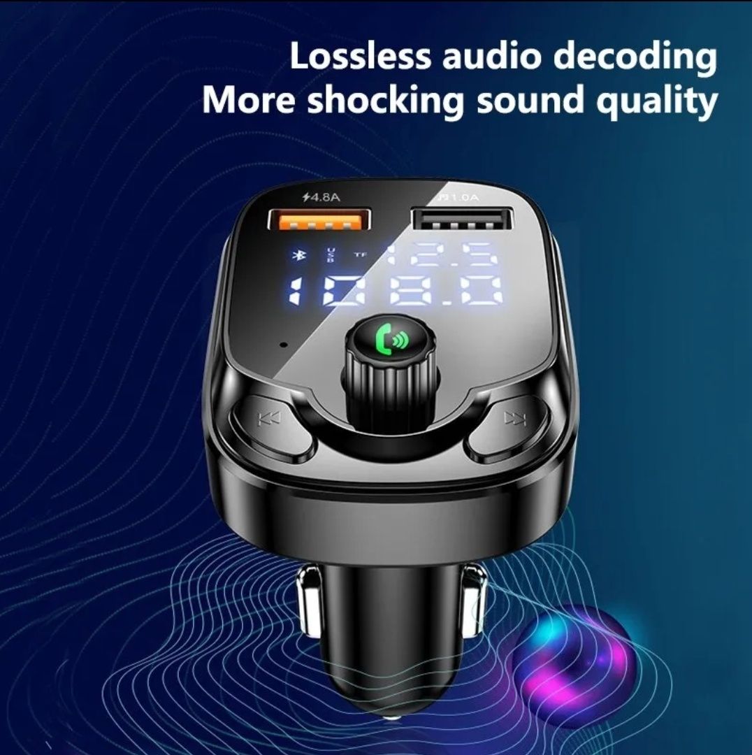 Автомобильный FM/Bluetooth модулятор