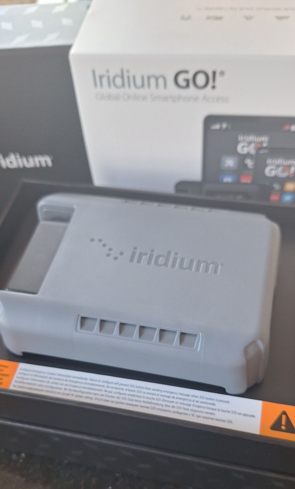 Iridium GO! Wi-Fi Hotspot- telefon Satelitarny