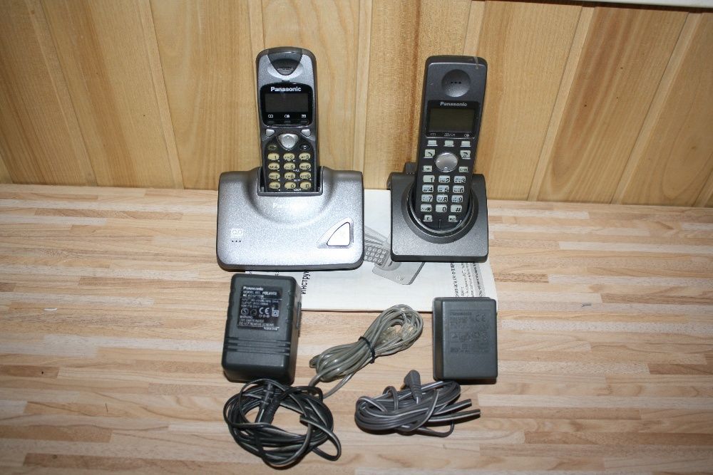 Радиотелефон PanasonicKX-TCD725RUM ,2 трубки, автоответчик, аон, DECT