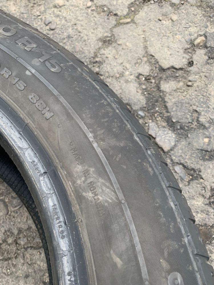 Шини 195/60 R15 пара Continental 2021p літо 6мм