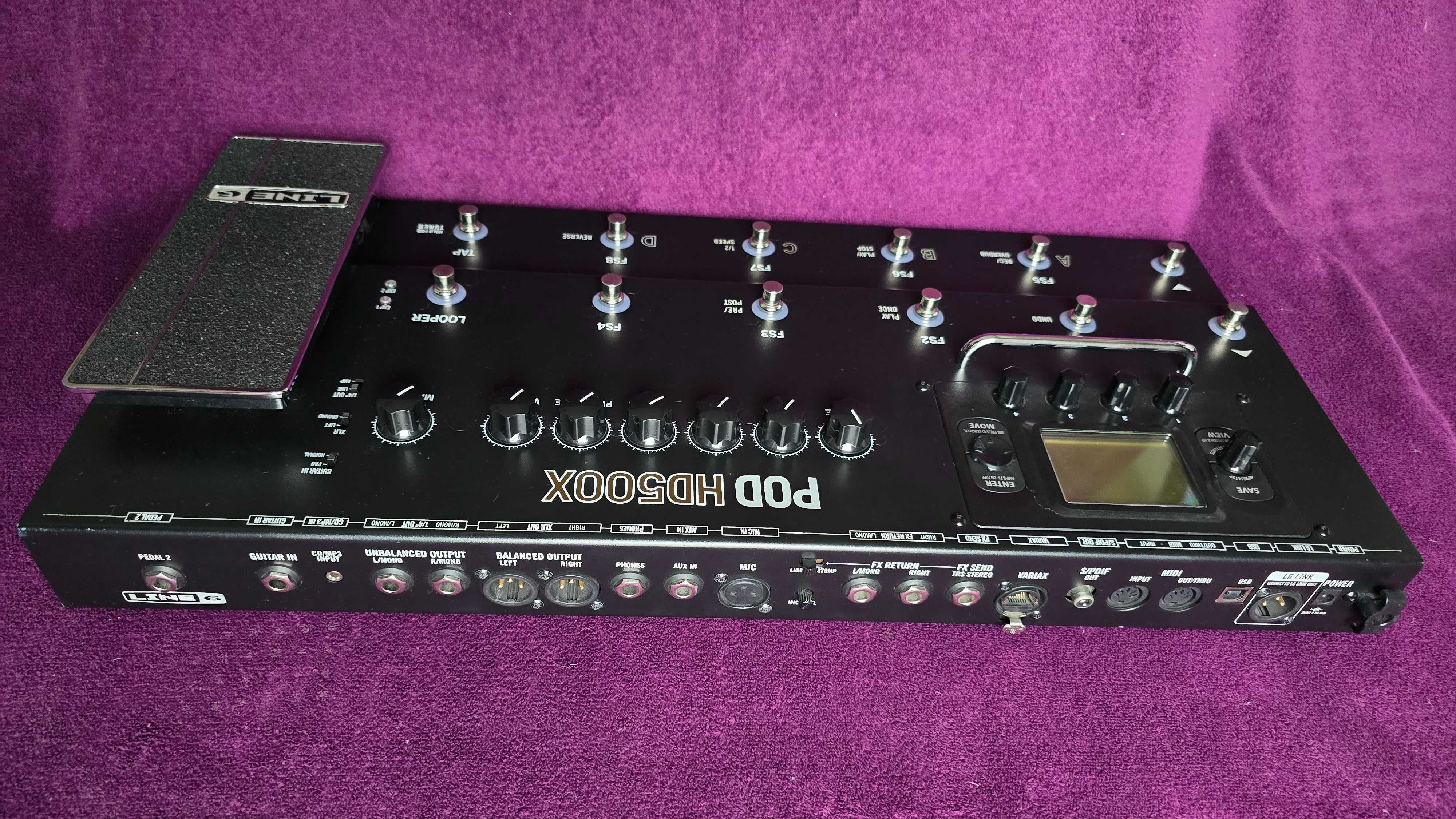 Multiefekt gitarowy Line 6 POD HD500X