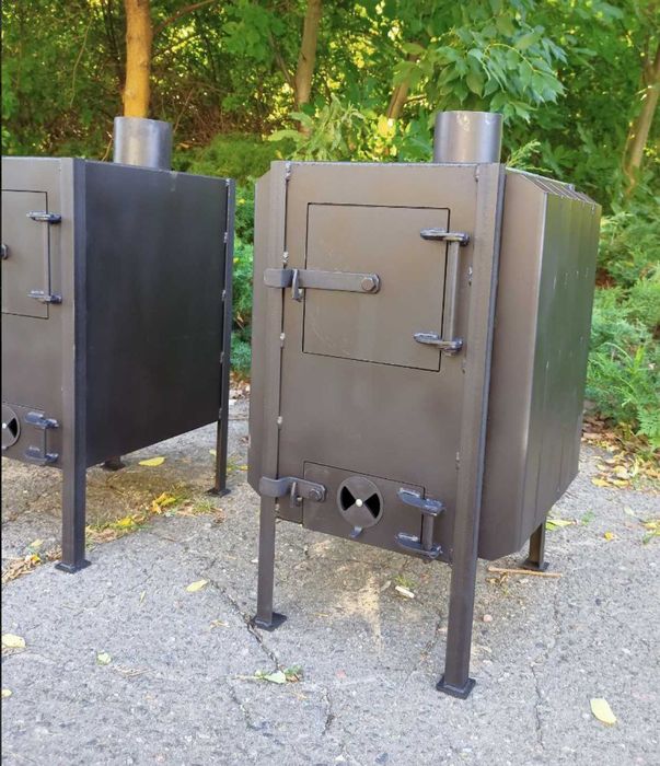 Бліндажна піч буржуйка окопна пічка Маленька буржуйка окопная печка