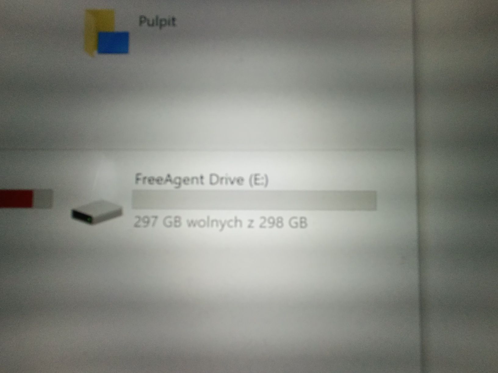 300 GB Dysk przenośny -kopia bezpieczeństwa