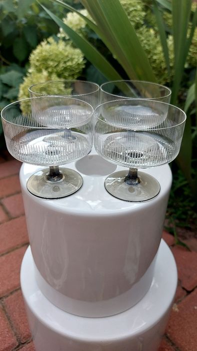 Kieliszki do szampana 4 sztuki