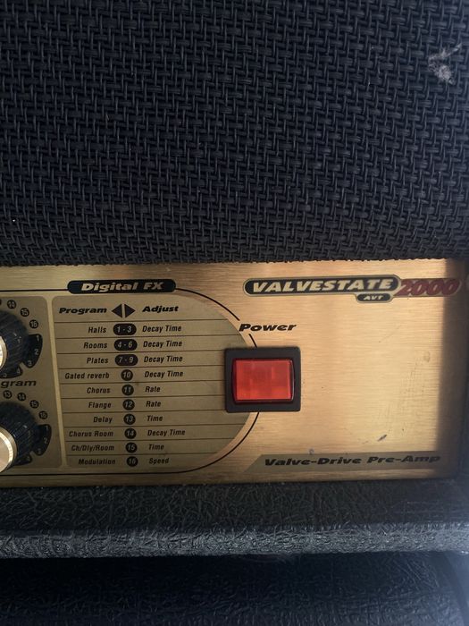 Marshall AVT150H Valvestate 2000 + MG412A 4x12 + Footswitch Original