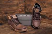 Мужские зимние кожаные ботинки Yurgen brown Style