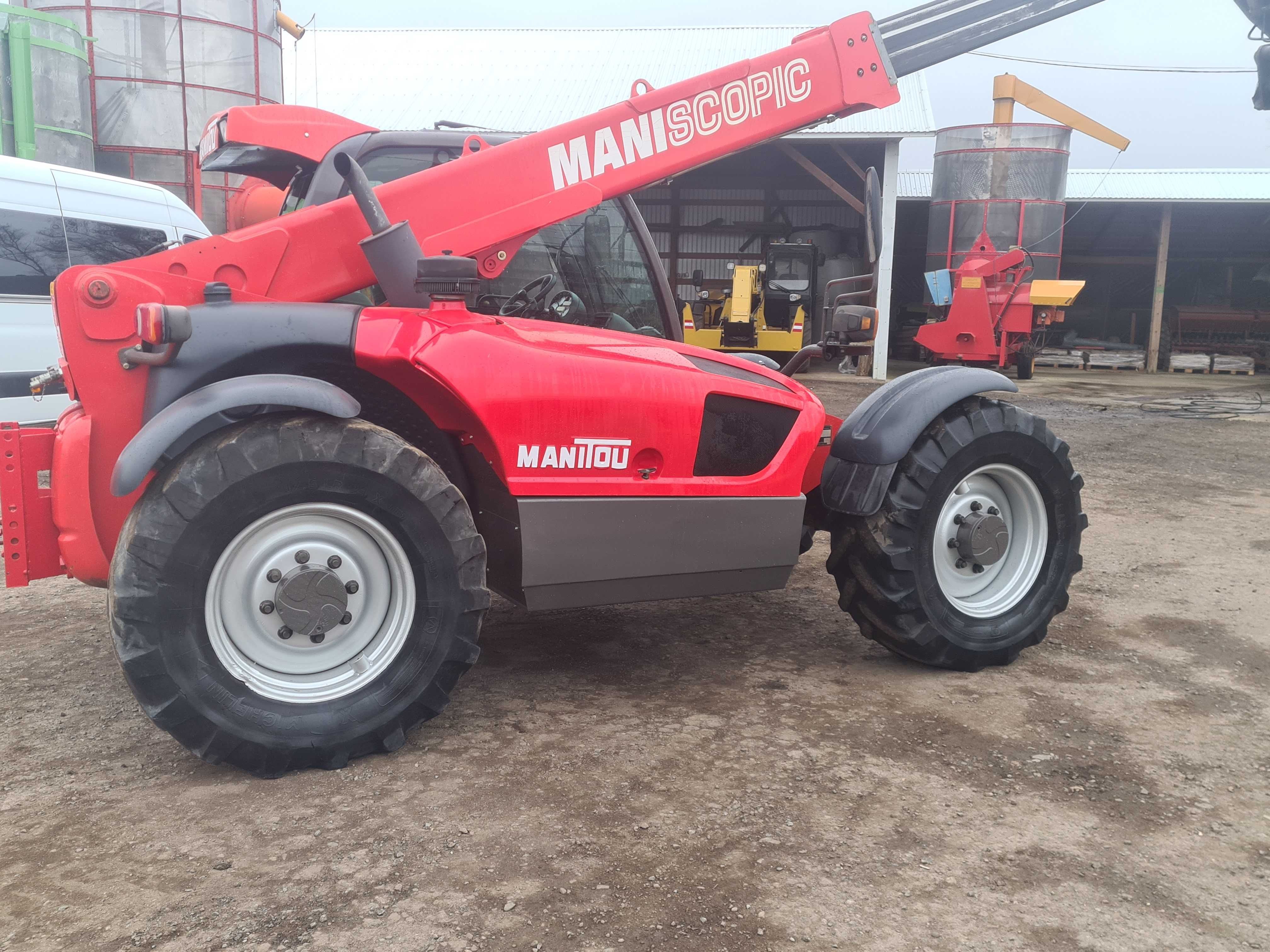 Телескопічний навантажувач Manitou MLT-X 741