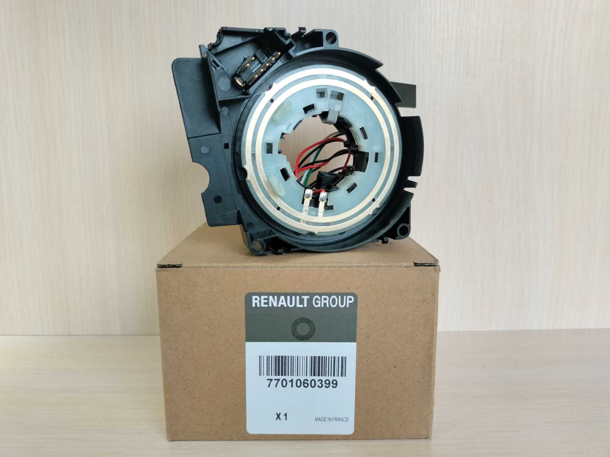 Шлейф керма, модуль подушки безпеки Renault Scenic 2 03-09 7701060399