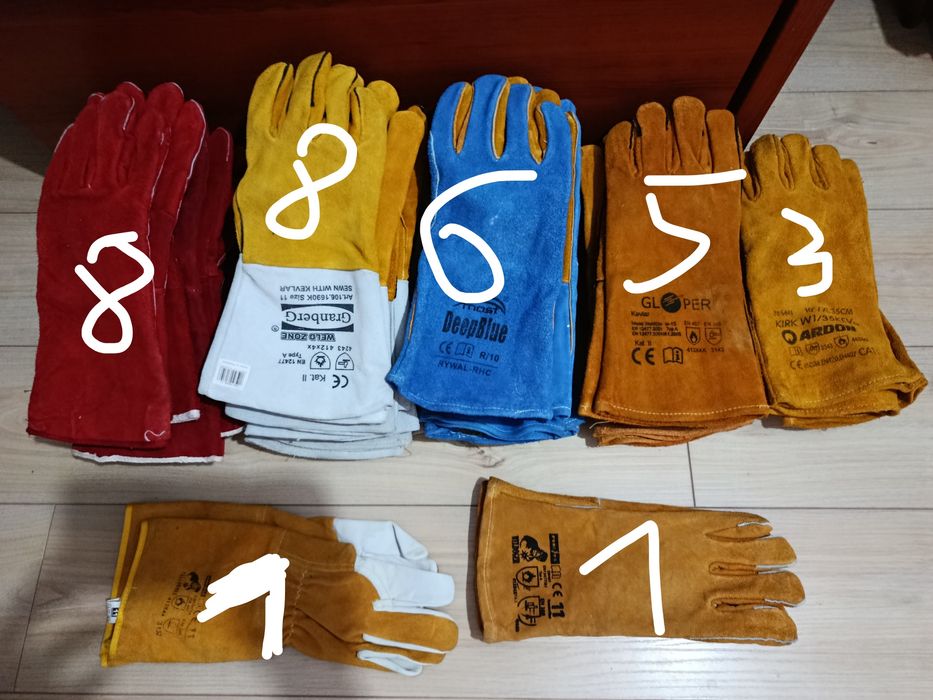 Rękawice spawalnicze
