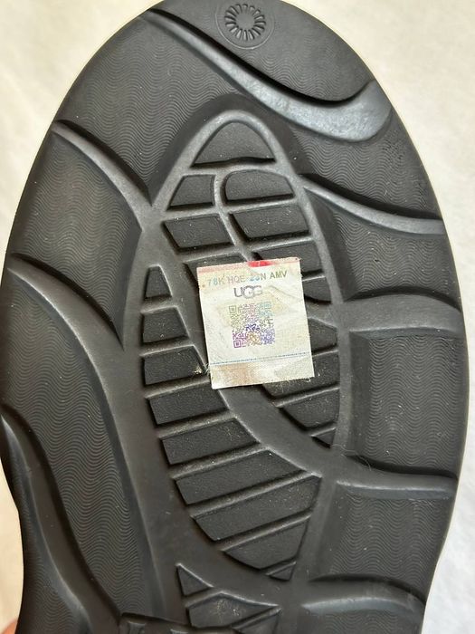 Сабо UGG Sport Yeah Clog чорні шльопанці 40-39розмір