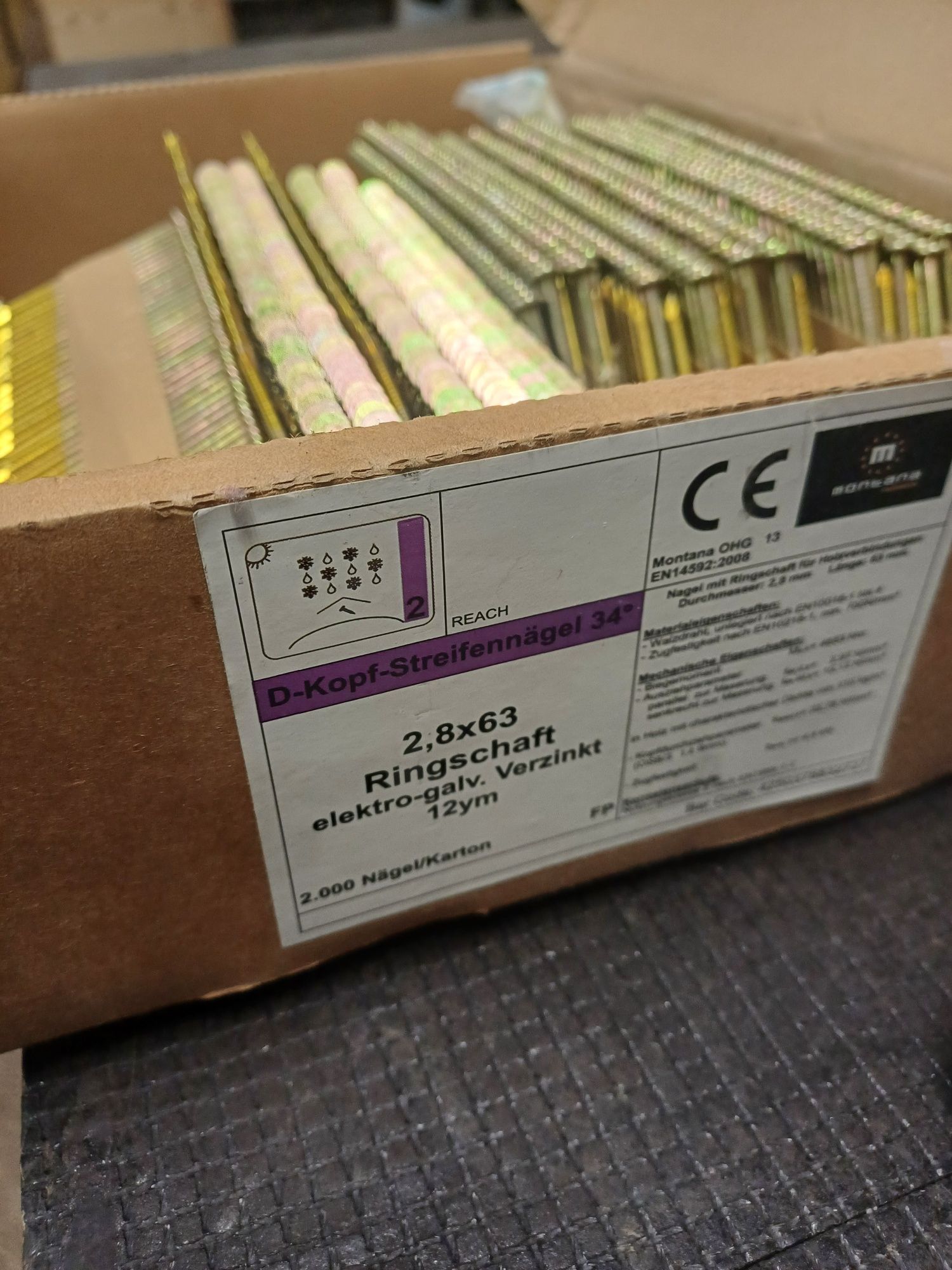 Gwozdziarka Pneumatyczna dekarska PowerFix