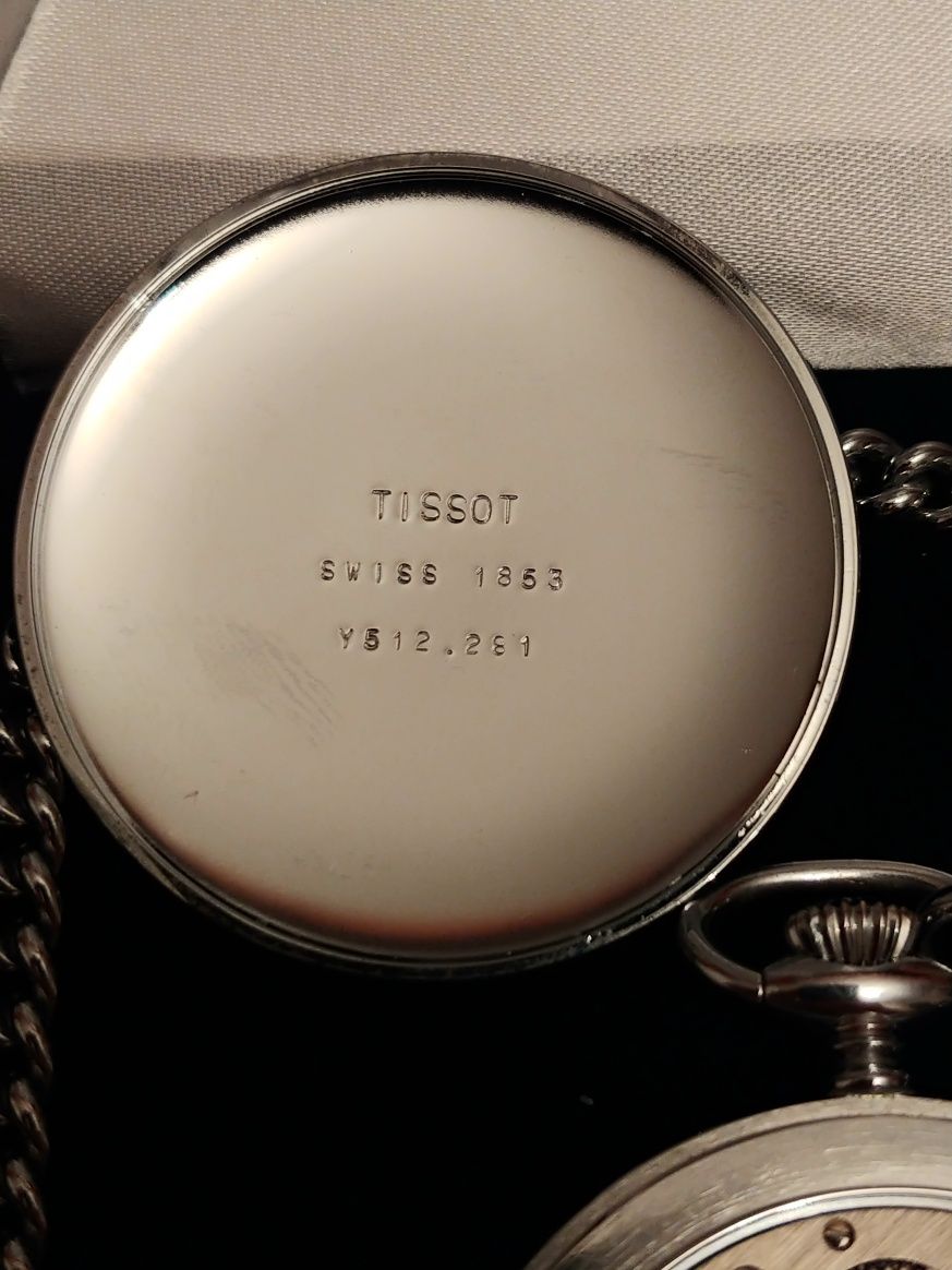 Карманные часы TISSOT & Fils Depuis 1853 на 17 камнях 90х годов