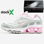 Женские кроссовки Nike Shox Ride 2 SP x Supreme White&Pink. 36-41