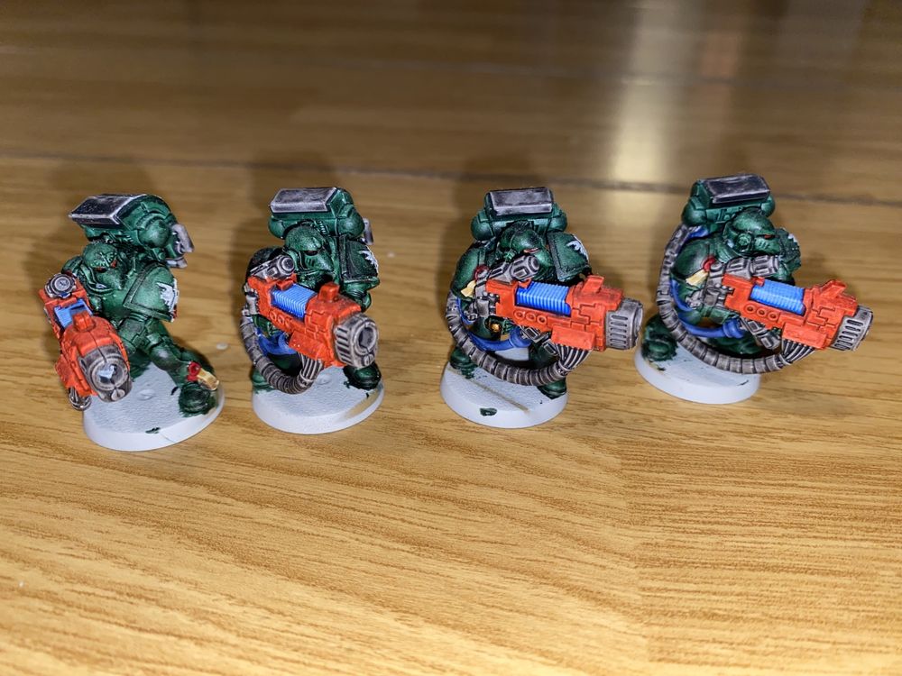 Warhammer 40000 - WH40K - Armia Space Marines Dark Angels