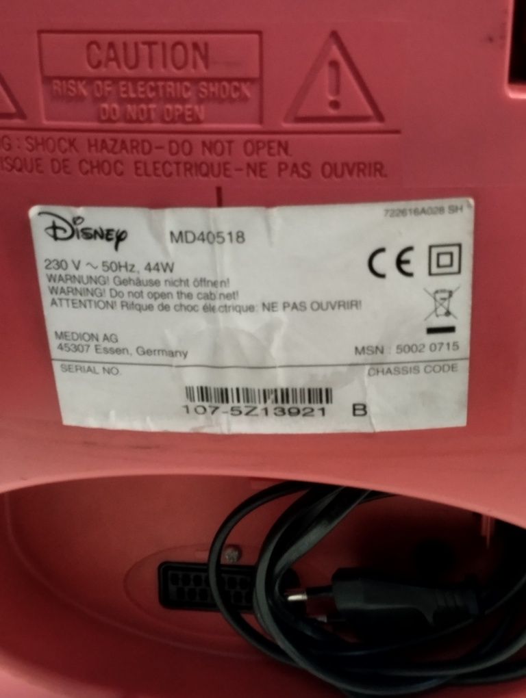 Televisão Philips limited edition Mickey Mouse anos 90 ! Coleção !!