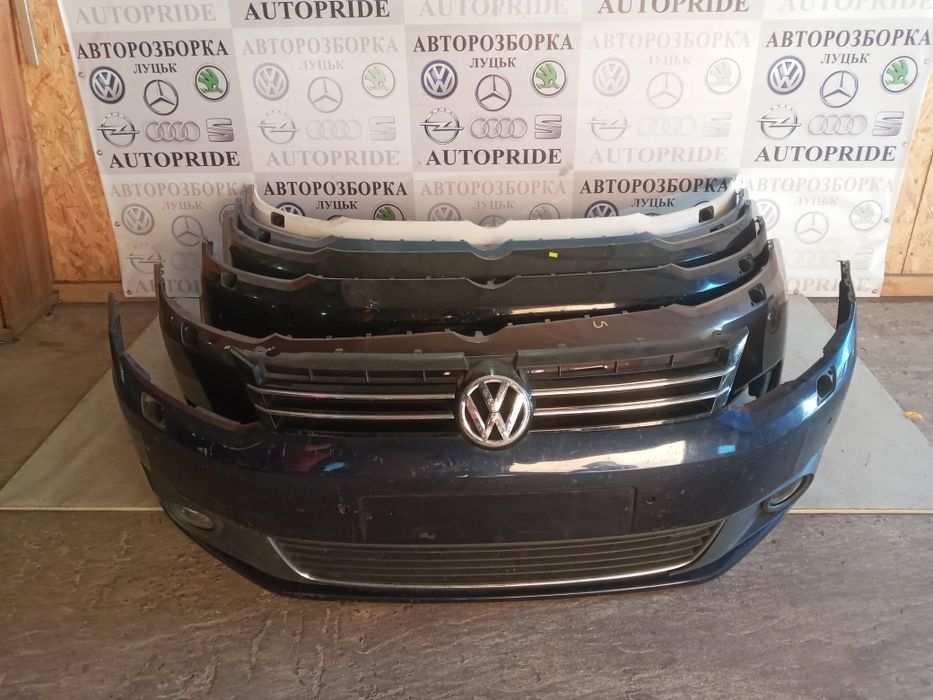 Бампер volkswagen touran туран тоуран caddy кадді