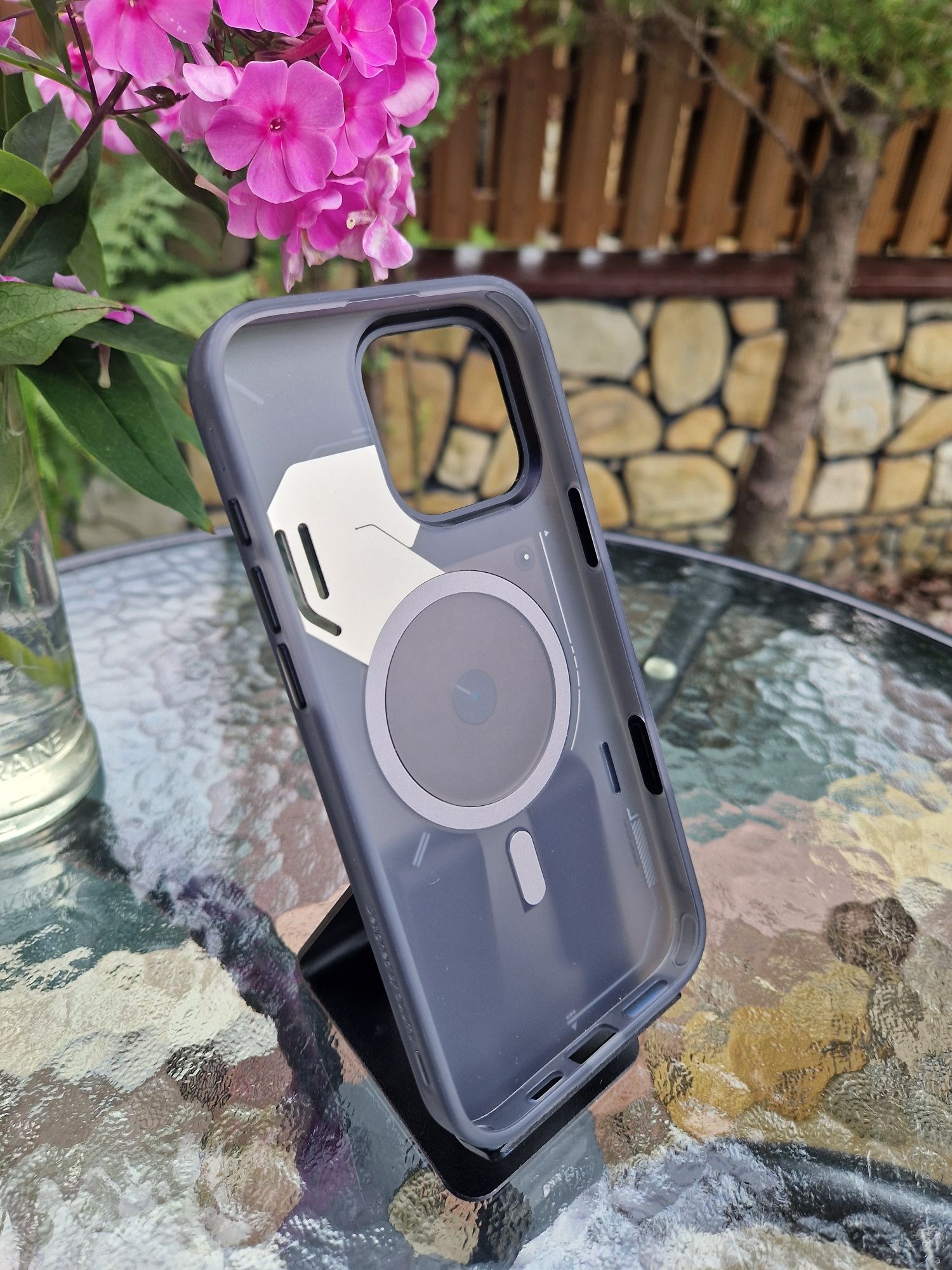 Чохол для iPhone 16 Pro Max Aulumu A16 Semi-Translucent Frosted Case