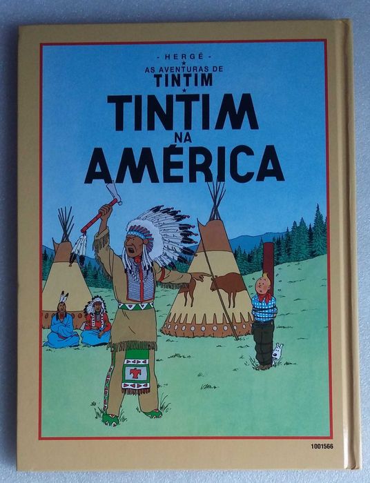 Tintim- Tintim No Congo/ Tintim Na América- álbum duplo
