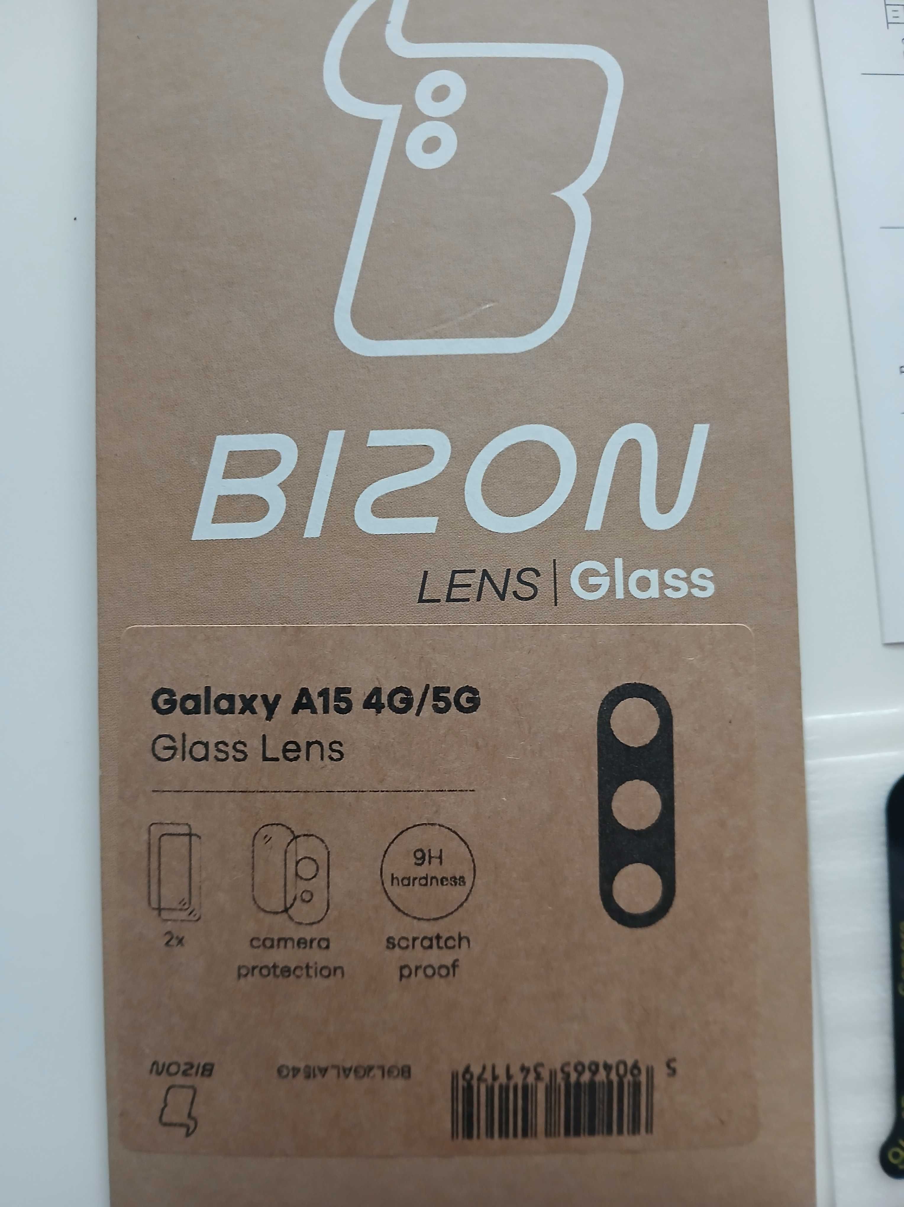 Szkło ochronne na obiektyw Bizon do Galaxy A15 4G/5G