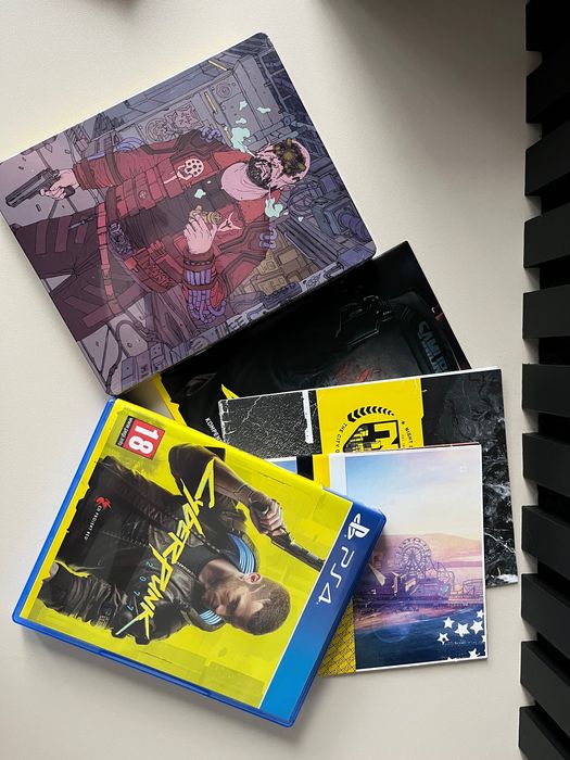 Cyberpunk 2077 – PS4 | Edycja z Steelbookiem | Stan idealny