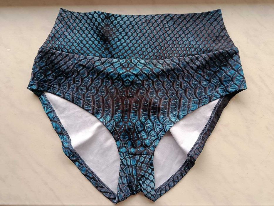 Шорти Peach Power базові тверк, полденс, розмір М, принт анаконда