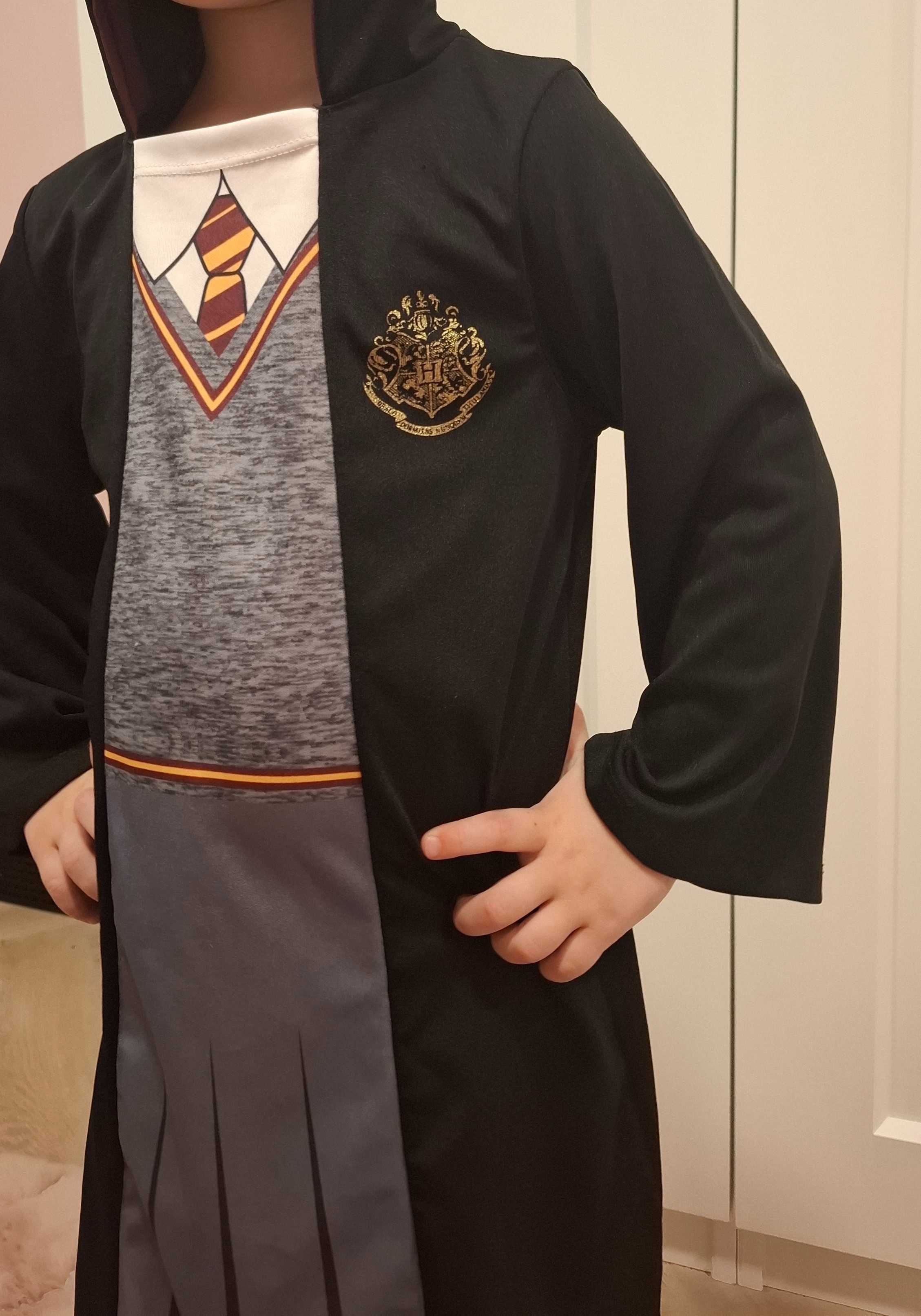 Strój Kostium Przebranie Hermiona Harry Potter Sukienka H&M 110-116