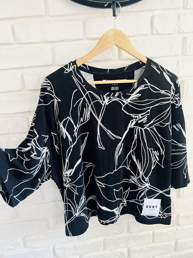 DKNY piękna modna bluzka rozmiar L