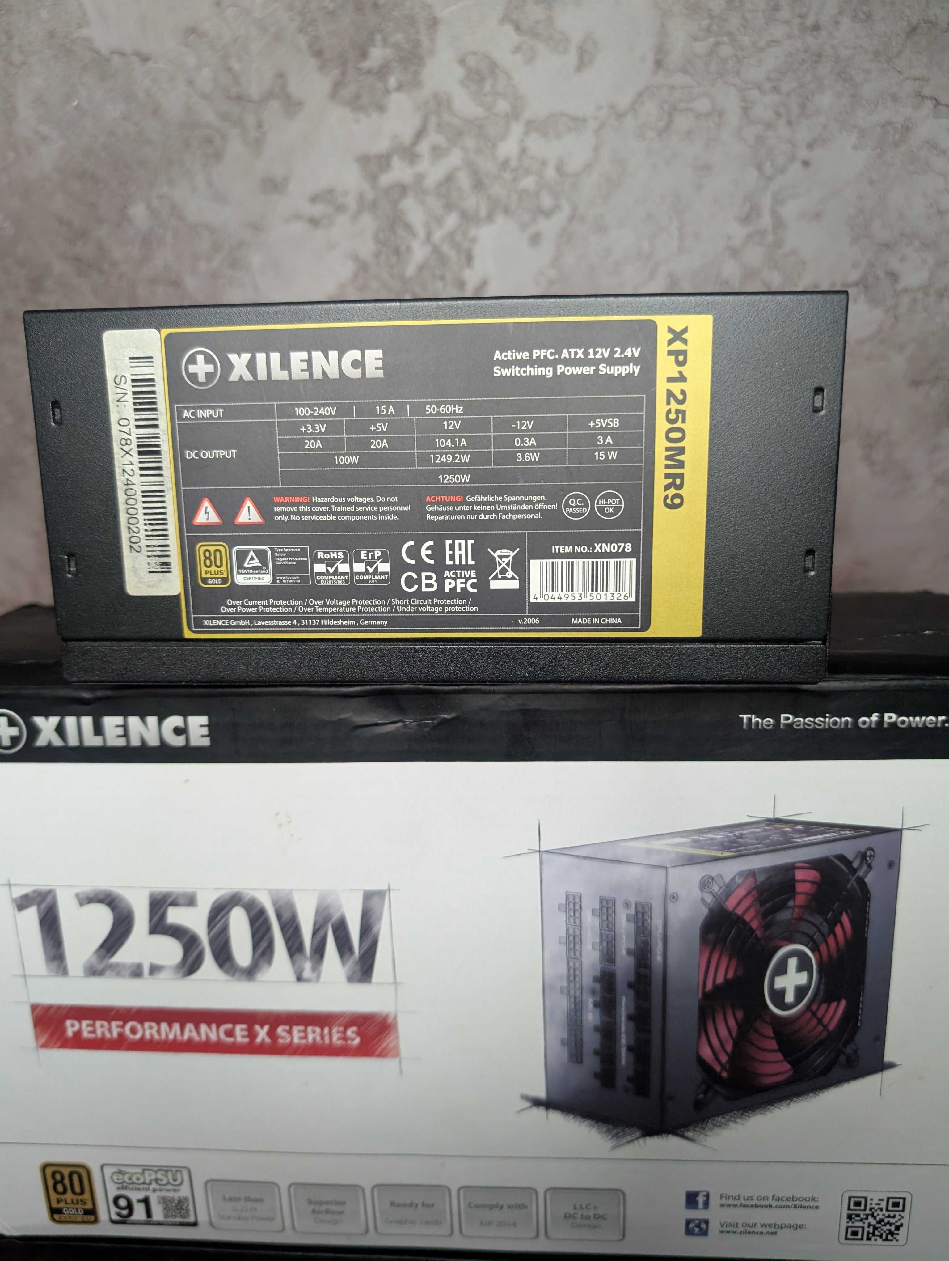 Блок живлення XILENCE Performance X XP1250MR9 1250w 80+ Gold