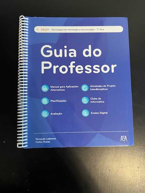 Conjunto Pedagógico - Tec. de Infor. e Com. - 7º Ano  - "Login 7"
