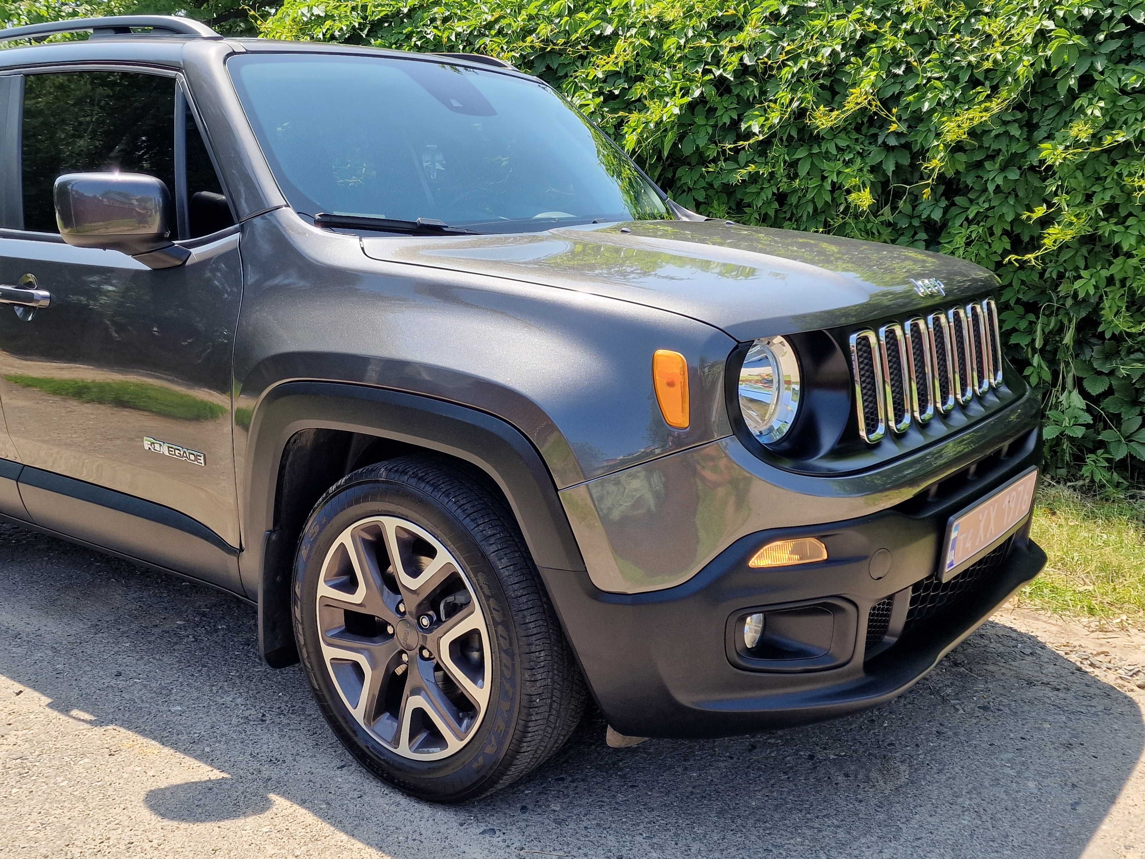 Jeep Renegade в Топ комплектации! радар,передняя камера,подогревы.