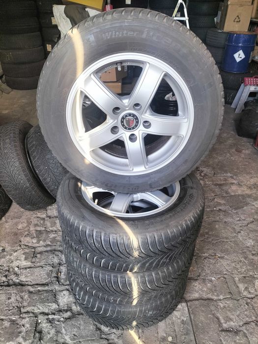 Felgi Aluminiowe Platin Alu Koła Opony Żimowe M+S 195/65/15R 5 x 114,3