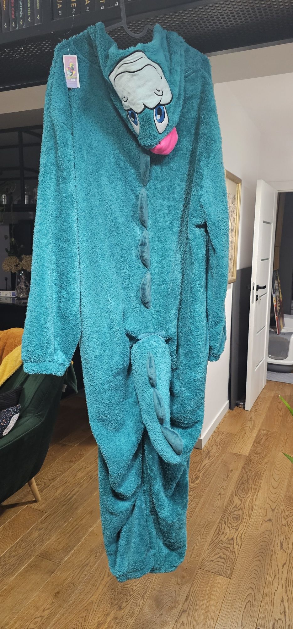 Undiz Denver dinozaur kombinezon kigurumi pidżama pajacyk NOWY one siz