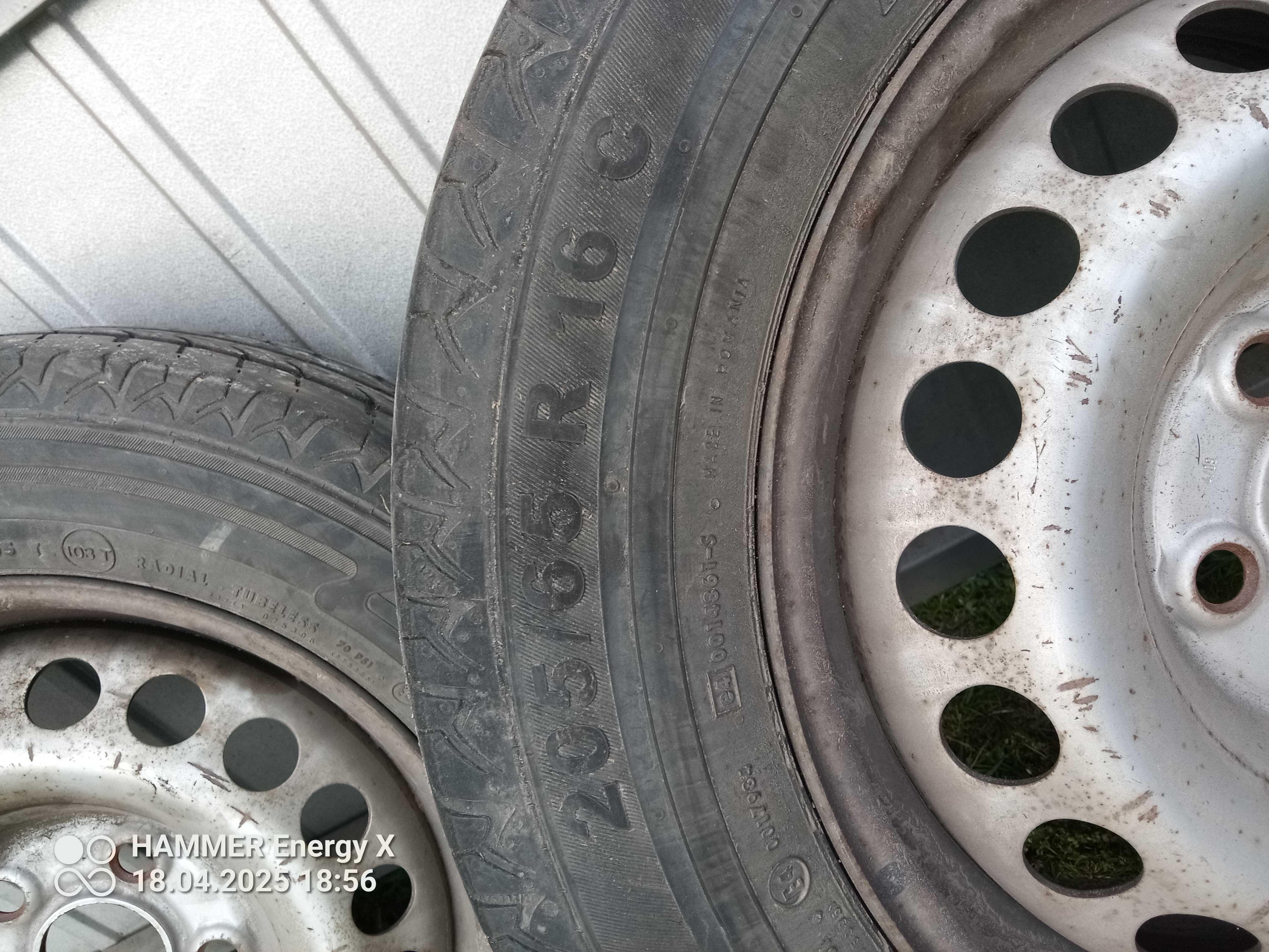 Koła letnie VW T5 205/65R16C 2 szt