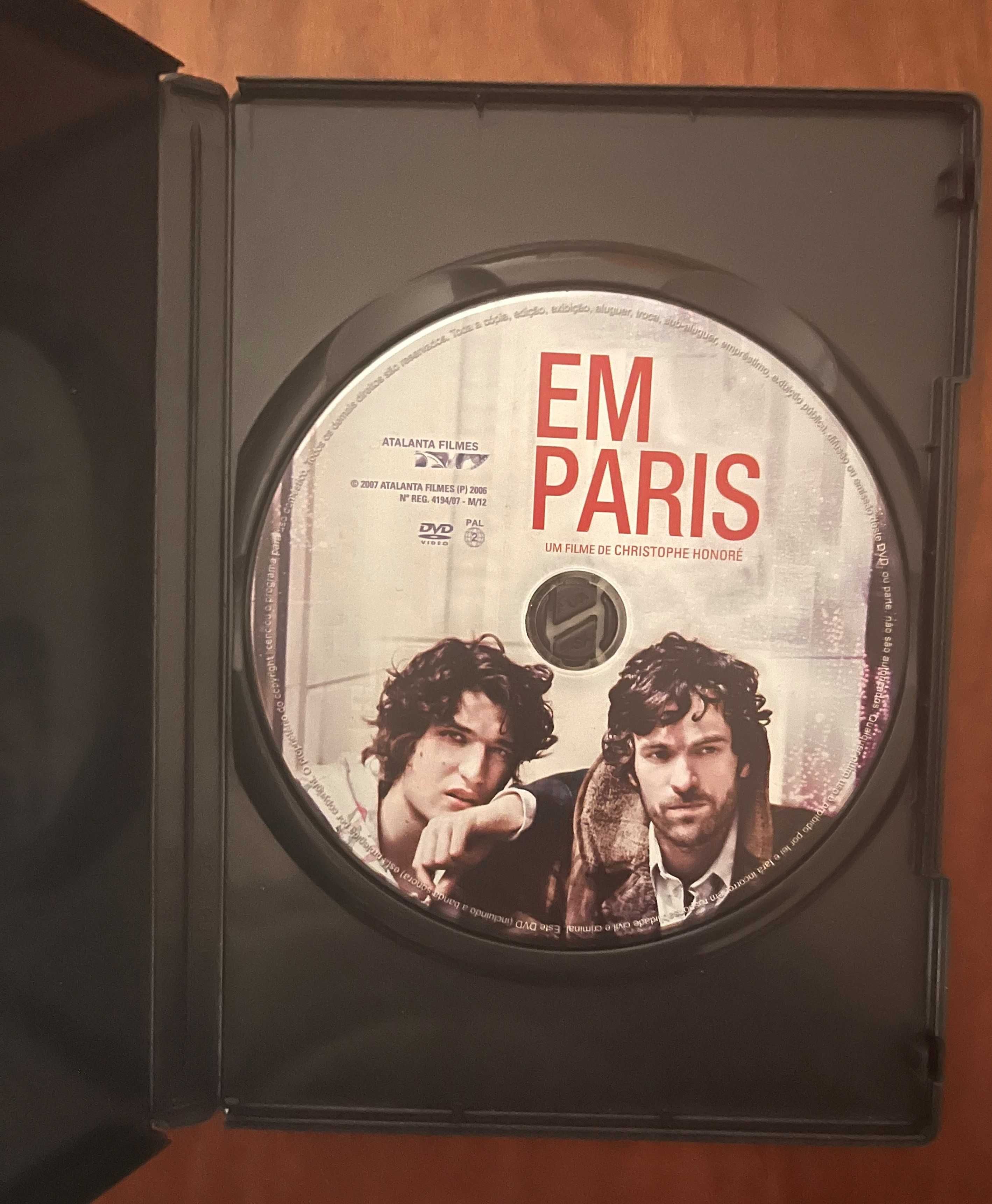 DVD "Em Paris" de Christophe Honoré