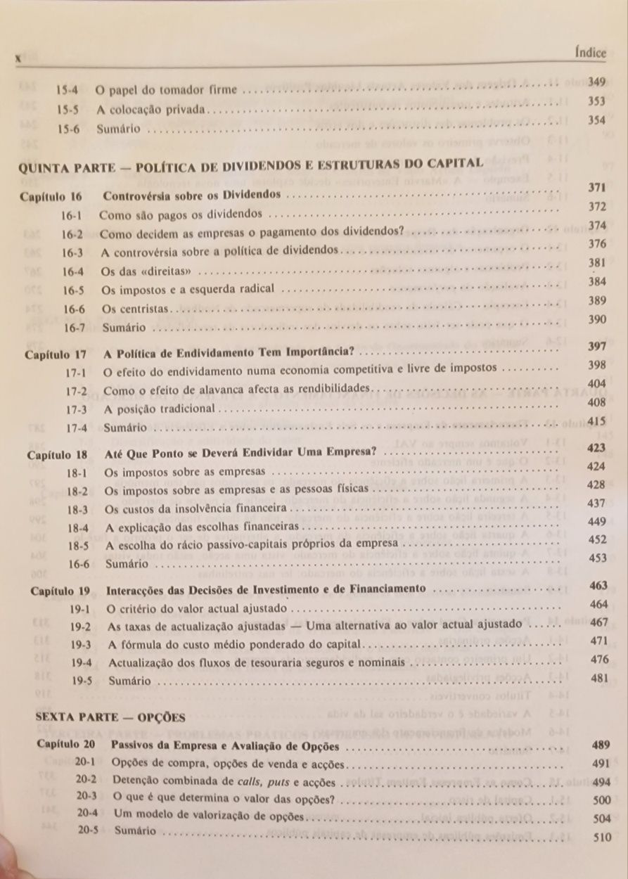 Princípios de finanças empresariais