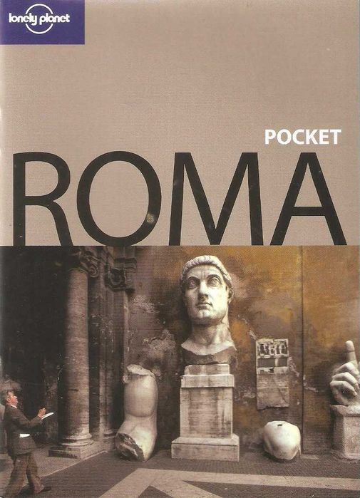 Roma mini livro pocket da Lonely Planet