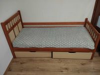 Łòżko 80x180 materac Okazja Pilne