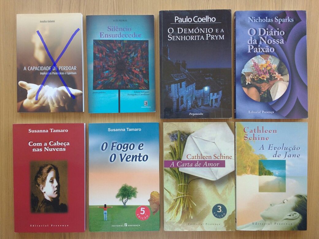 Livros de vários autores