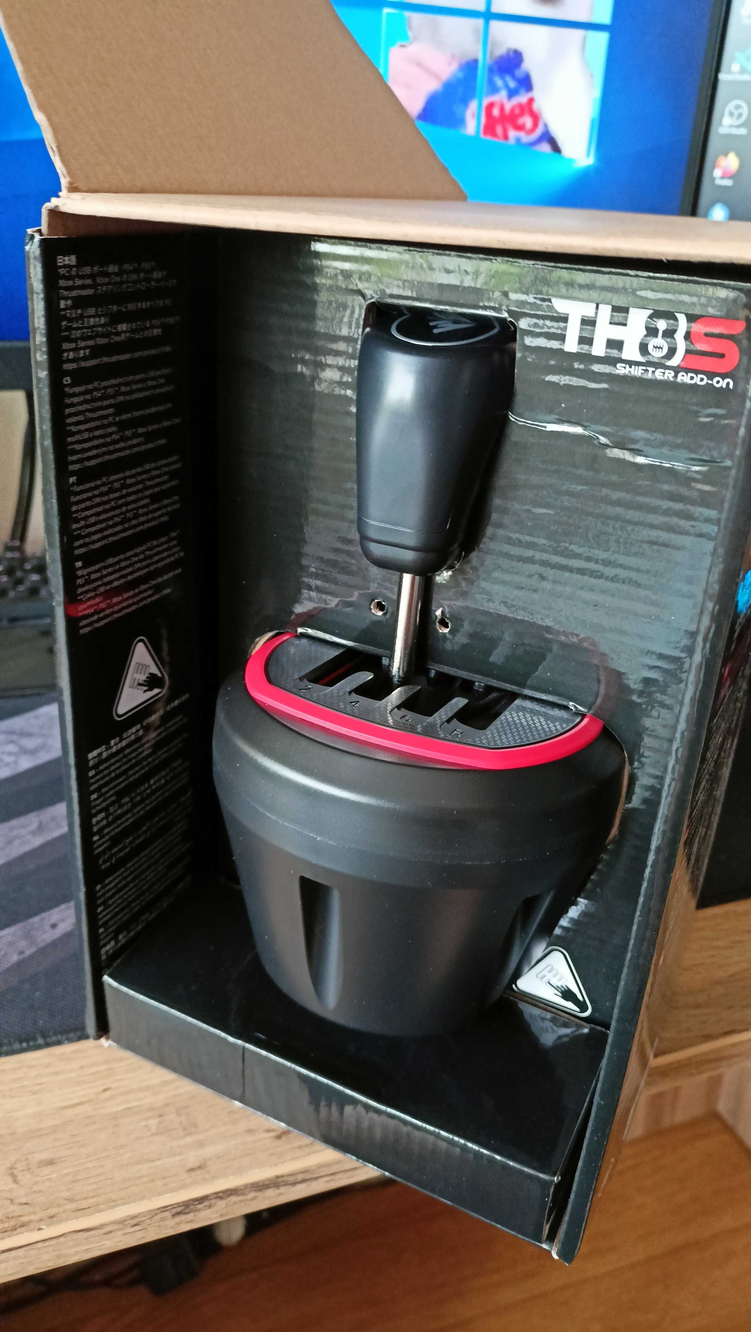 Kierownica Thrustmaster T150 + Shifter TH8S