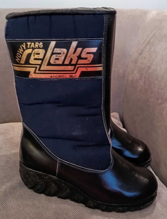 Buty Relaks lata 80 XX w - perełka Vintage