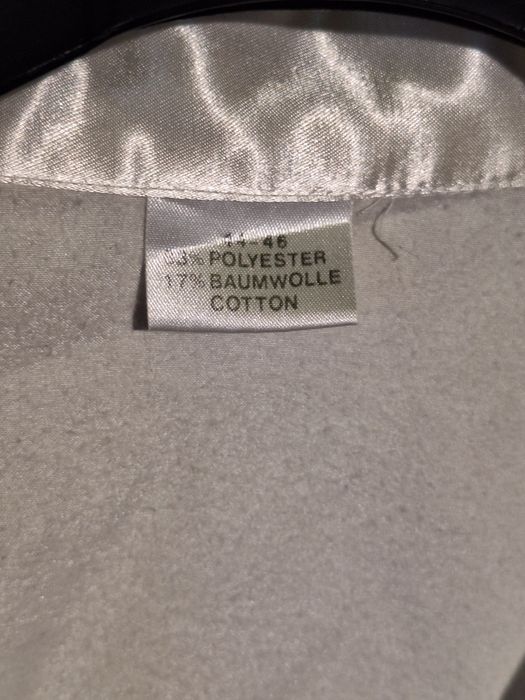 Satynowa piżamowa koszula XXL