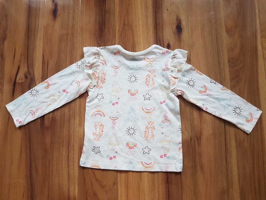 bluzka Kubuś Puchatek Tygrysek Kłapouchy Prosiaczek Disney 92cm