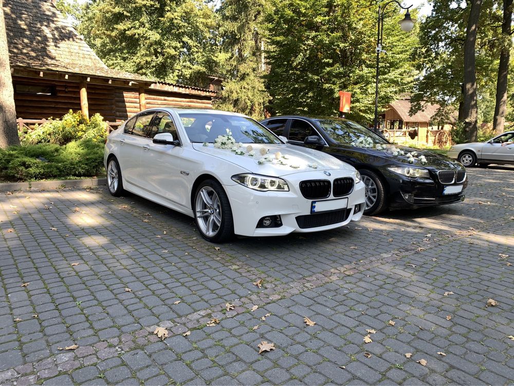 BMW F10 Весільний кортеж, авто на весілля, оренда трансфер БМВ Ф10