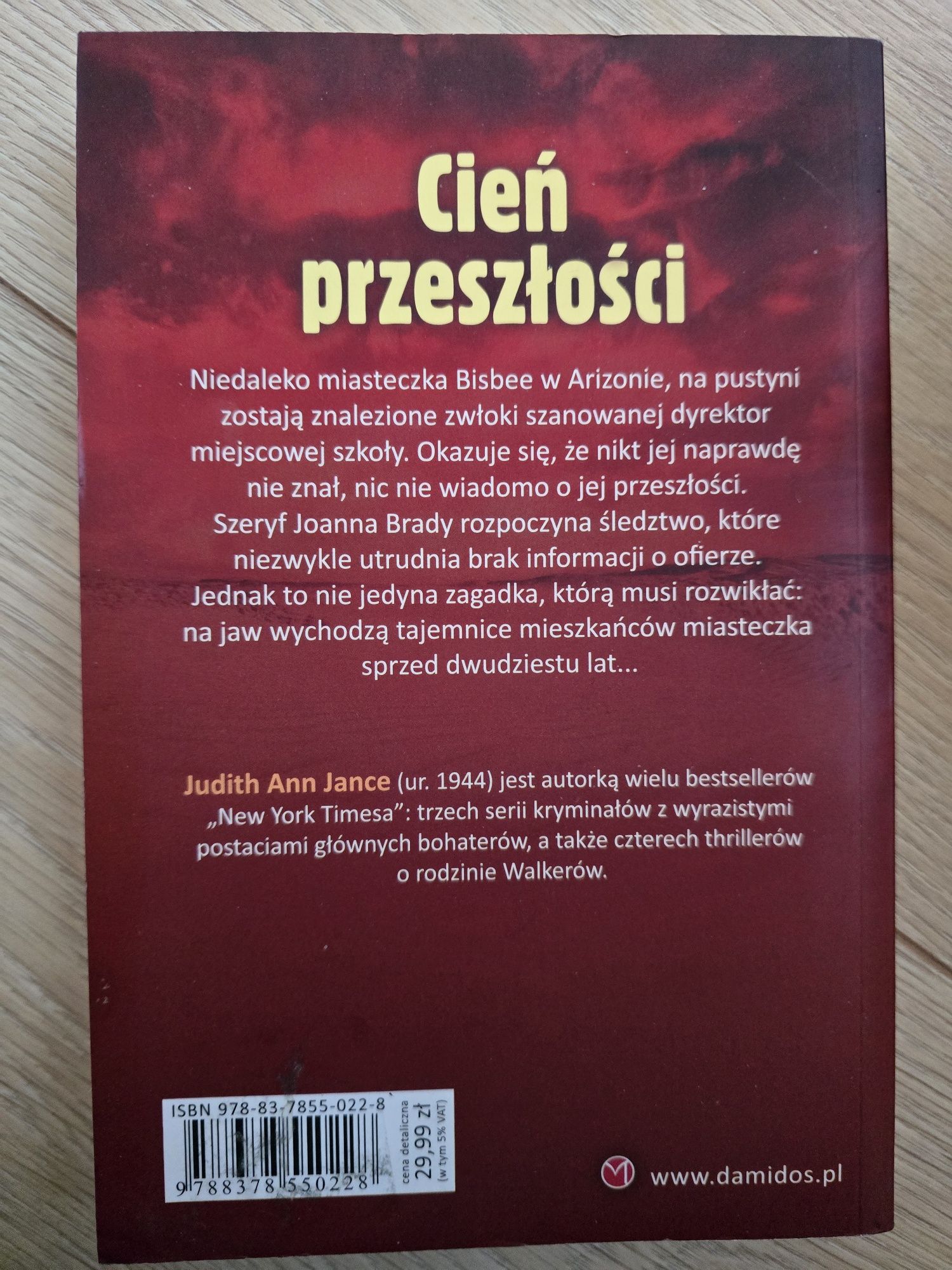 Cień przeszłości. J.A. Jance.