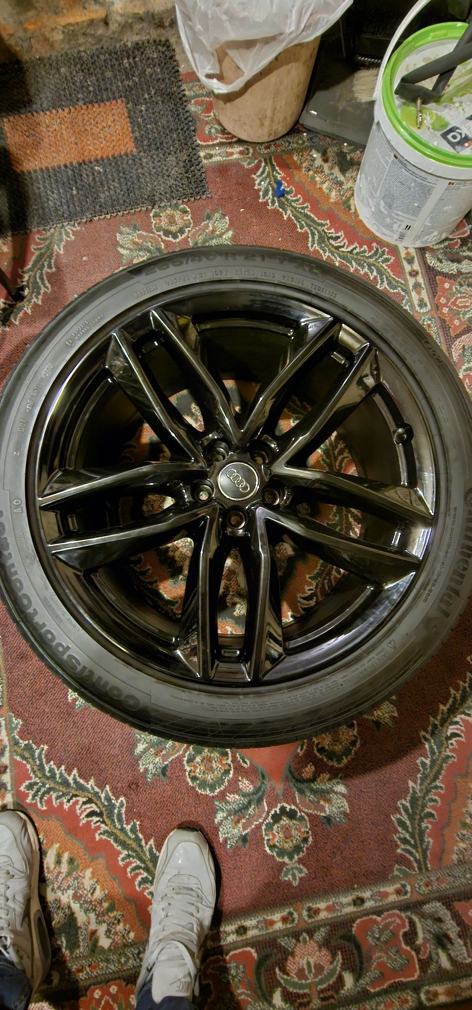 Felgi Audi 5x112 21cali z oponami oryginalne