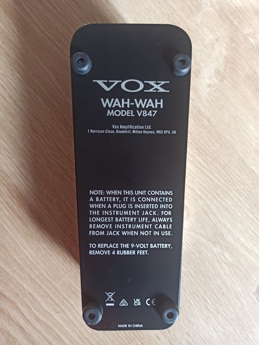VOX Wah-Wah V847