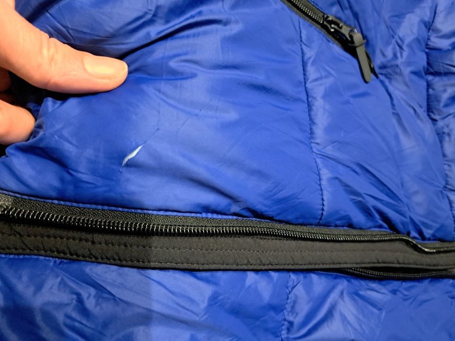 Kurtka pikowana niebieska  chłopięca 4F rozmiar 152