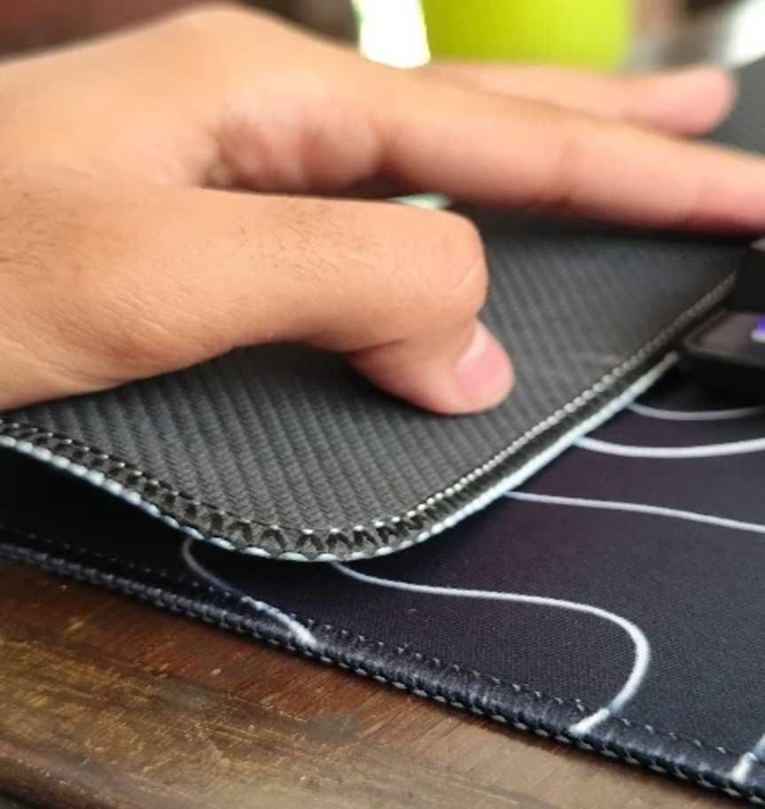 Игровой коврик для мыши и клавиатуры 80 x 30 см топографический дизайн